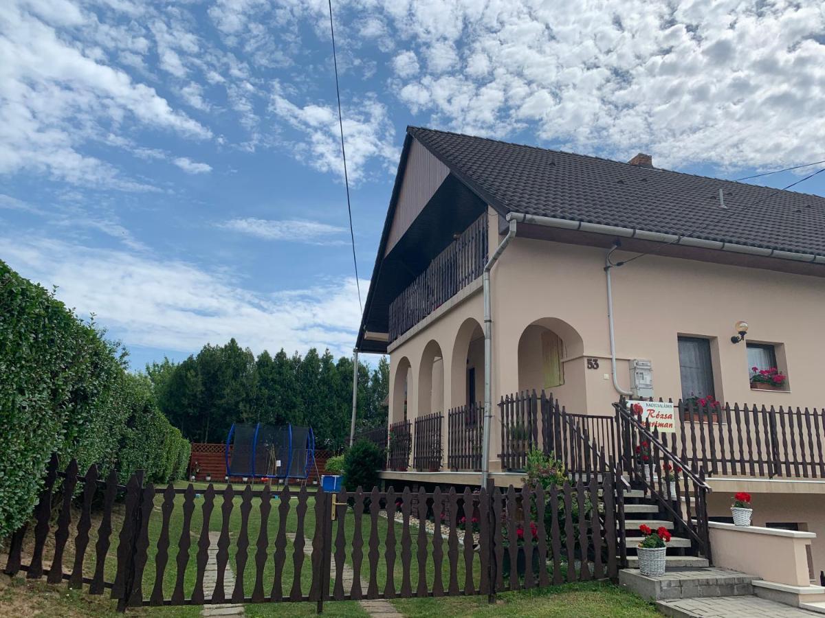 Nagcsalados Rozsa Apartman Balatonlelle Exterior photo